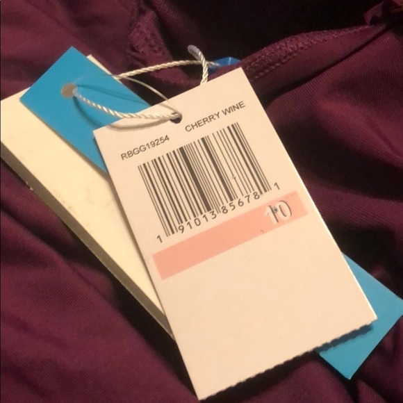 BLEU Rod Beattie Wine Go For Gold One Piece Swim - Picture 4 of 5